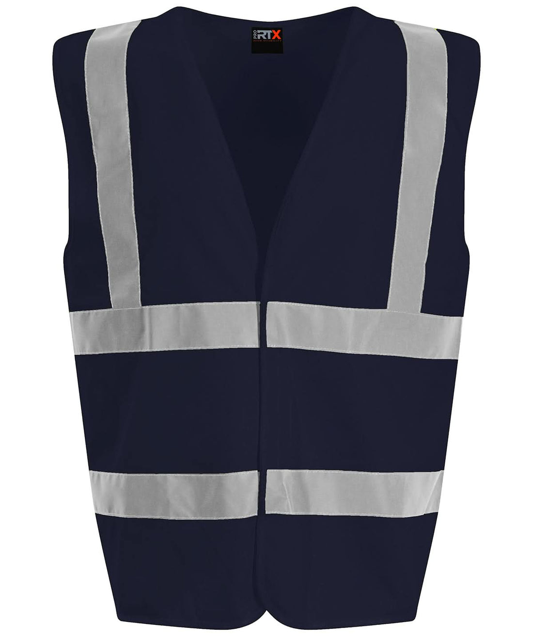 ProRTX High Visibility Waistcoat Navy RX700 - Navy - Customisable HV Vest