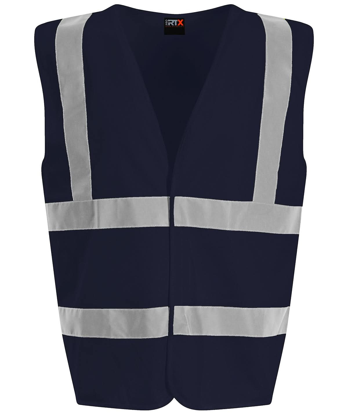 ProRTX High Visibility Waistcoat Navy RX700 - Navy - Customisable Hi-Vis Vest
