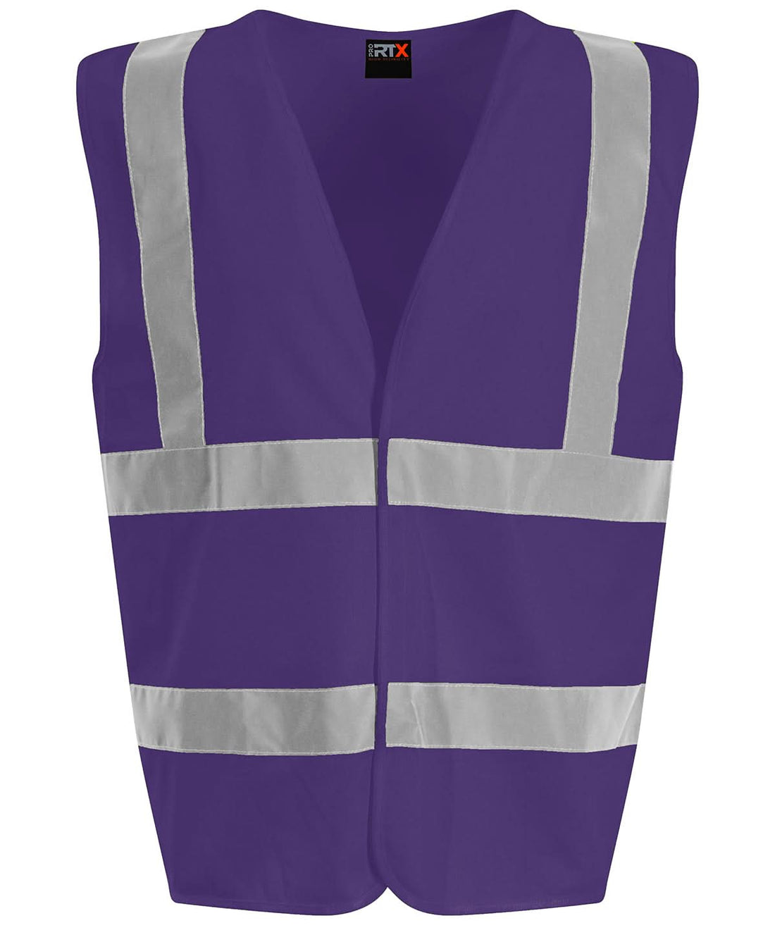 ProRTX High Visibility Waistcoat Purple RX700 - Purple - Customisable HV Vest