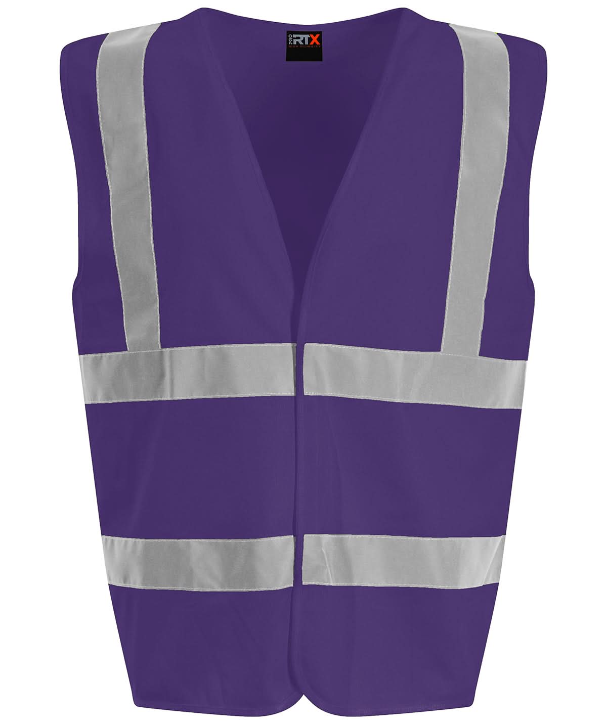 ProRTX High Visibility Waistcoat Purple RX700 - Purple - Customisable Hi-Vis Vest