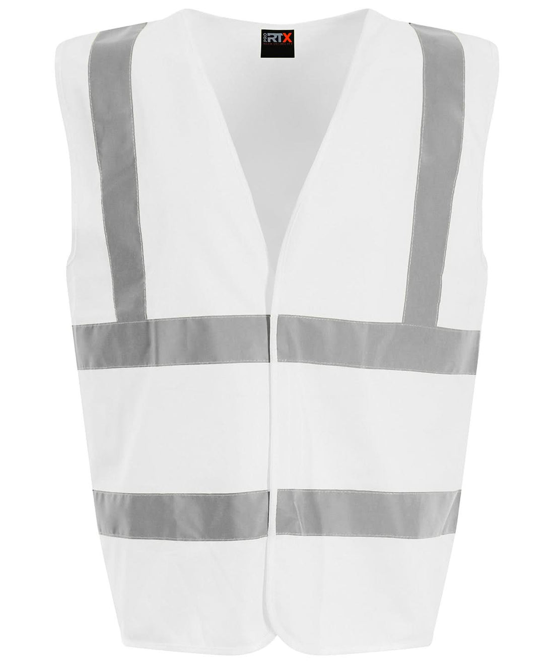 ProRTX High Visibility Waistcoat White RX700 - White - Customisable HV Vest