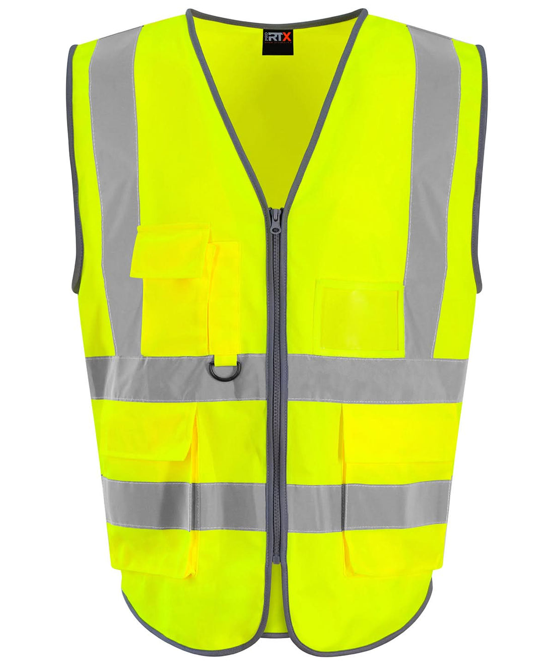 ProRTX High Visibility Executive waistcoat RX705 - HV Yellow - Customisable HV Vest