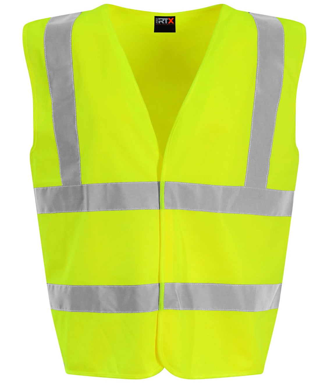 ProRTX High Visibility Kids waistcoat RX70J - HV Yellow - Customisable HV Vest