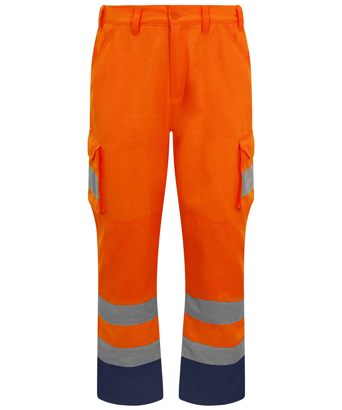ProRTX High Visibility Cargo trousers RX760 - HV Orange - Customisable Hi-Vis Trousers