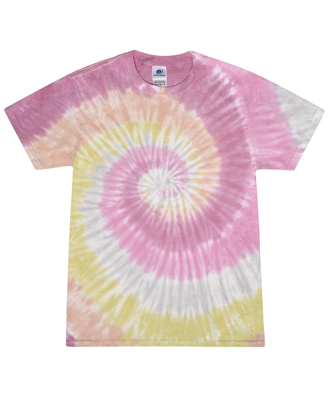 Colortone Tie Dye Shirt Desert Rose TD02M - Desert Rose - Customisable T-Shirts