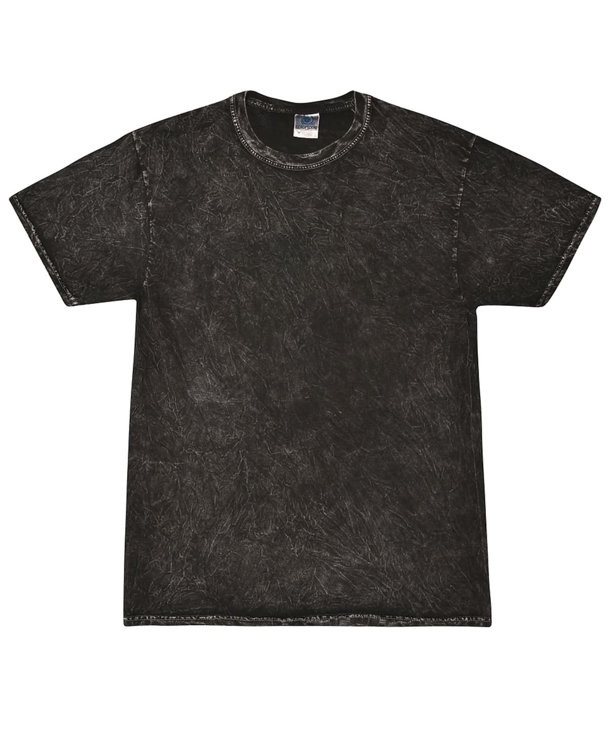 Colortone Tie Dye Shirt Mineral Black TD02M - Mineral Black - Customisable T-Shirts