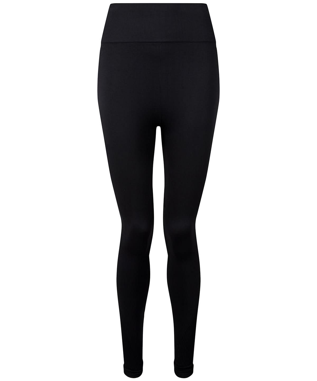 TriDri Tridri WomenS Seamless 3D Fit Multi Sport Sculpt Solid Colour Leggings TR215 - Black - Customisable Leggings