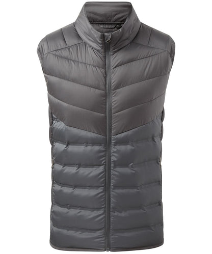 2786 Mantel moulded gilet TS017 - Steel - Customisable Bodywarmer