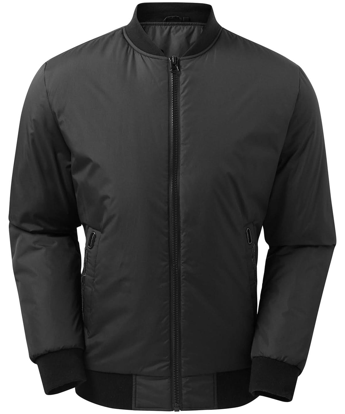 2786 Delta plain bomber jacket TS035 - Black - Customisable Jackets