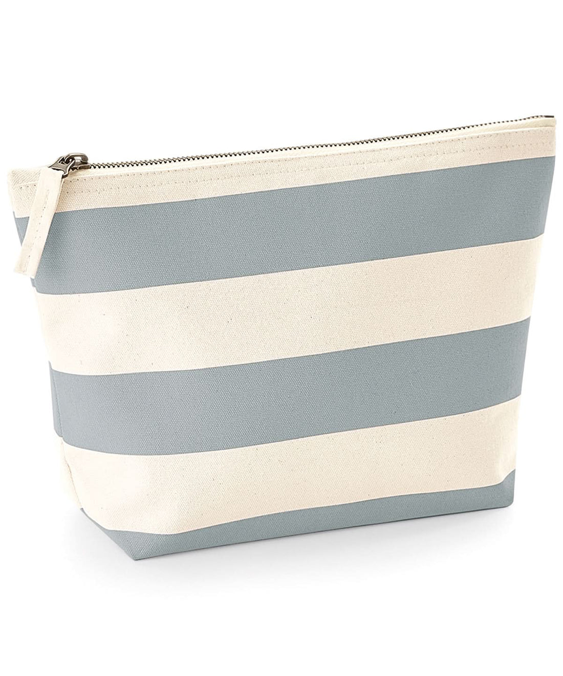 Westford Mill Nautical Accessory Bag WM684 - Natural Light Grey One Size - Customisable Bags
