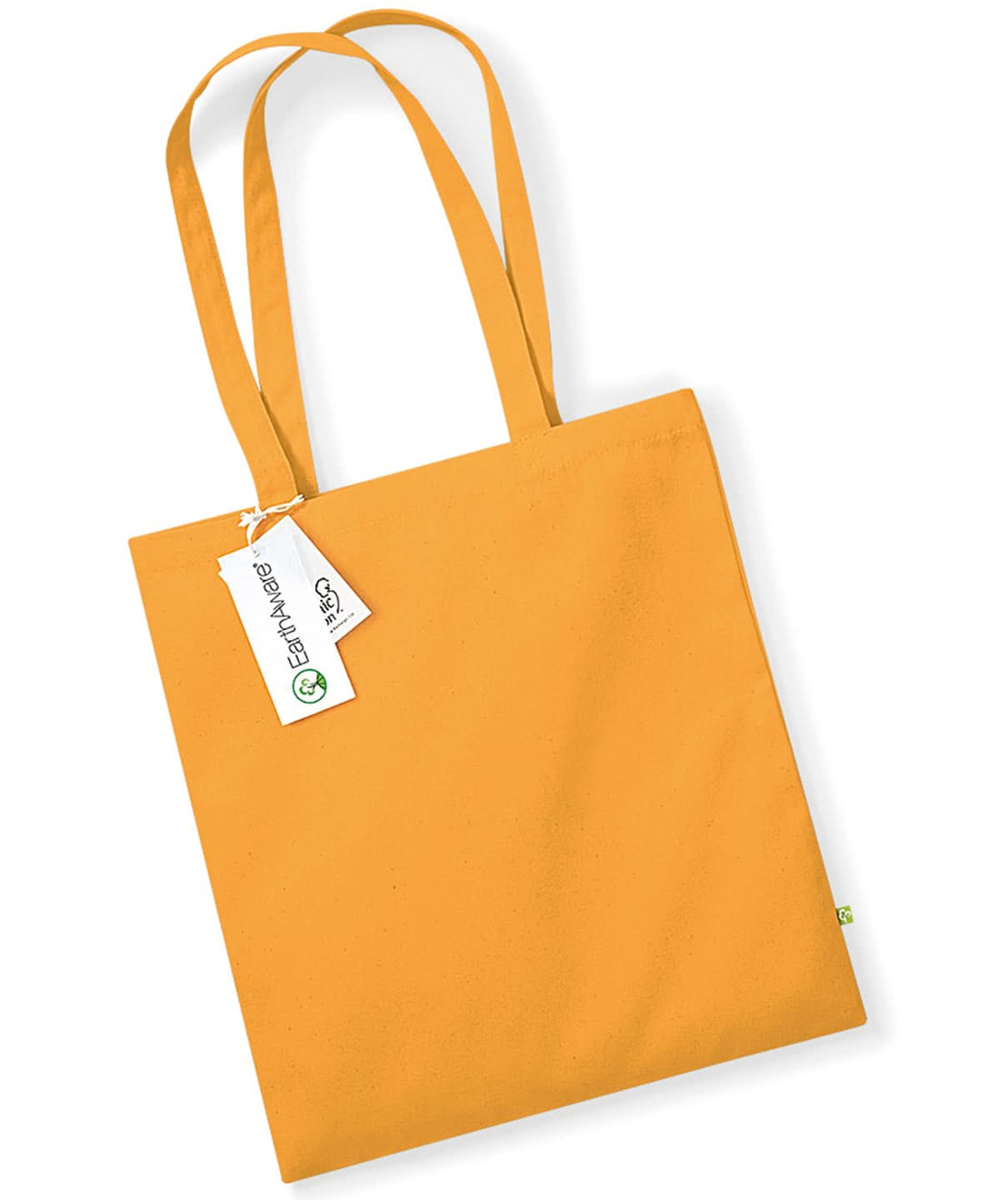 Westford Mill Earthaware Organic Bag For Life WM801 - Amber One size - Customisable Bags
