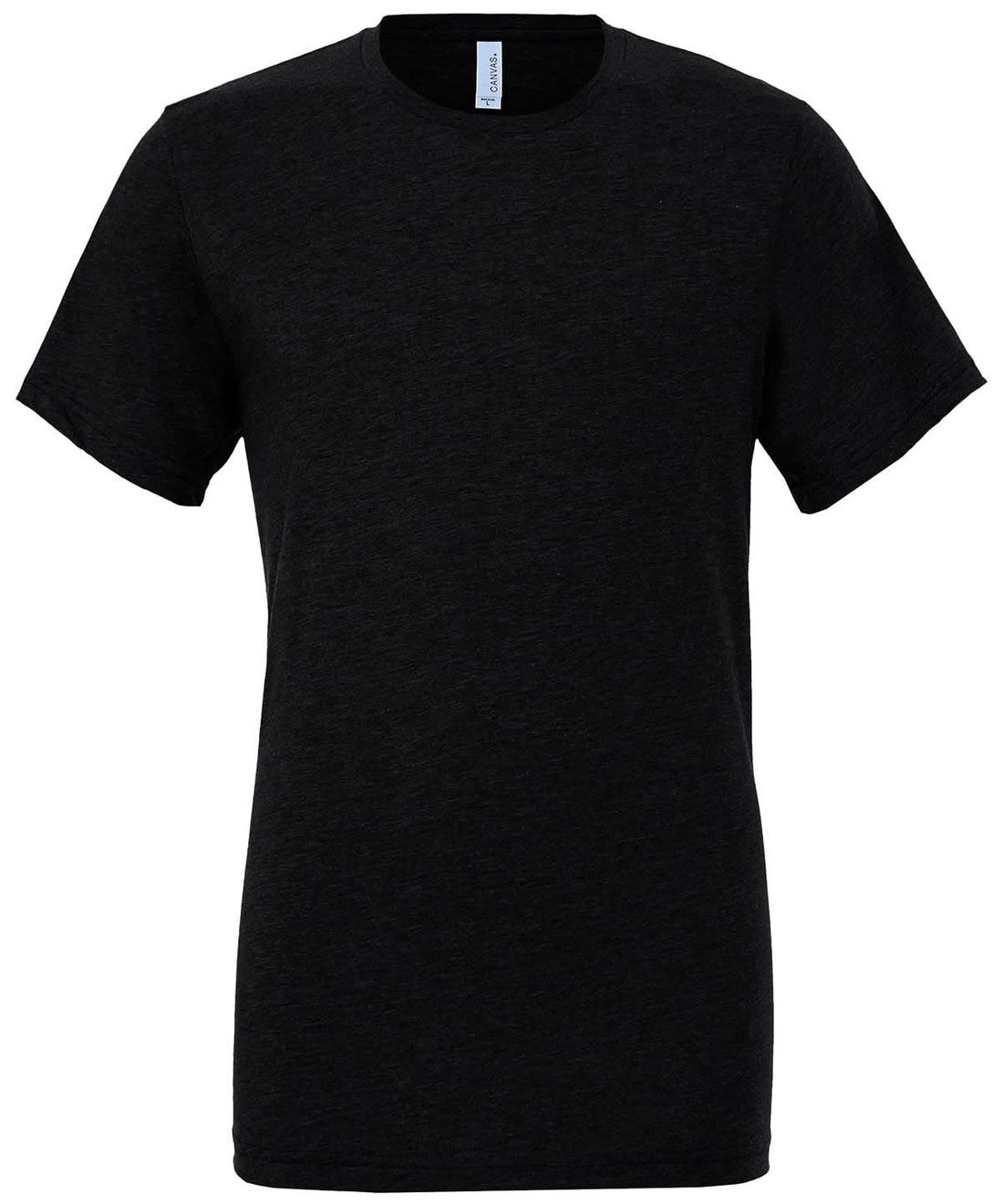 Bella Canvas Unisex triblend crew neck t shirt Solid Black Triblend CV003 - Solid Black Triblend - Customisable T-Shirts