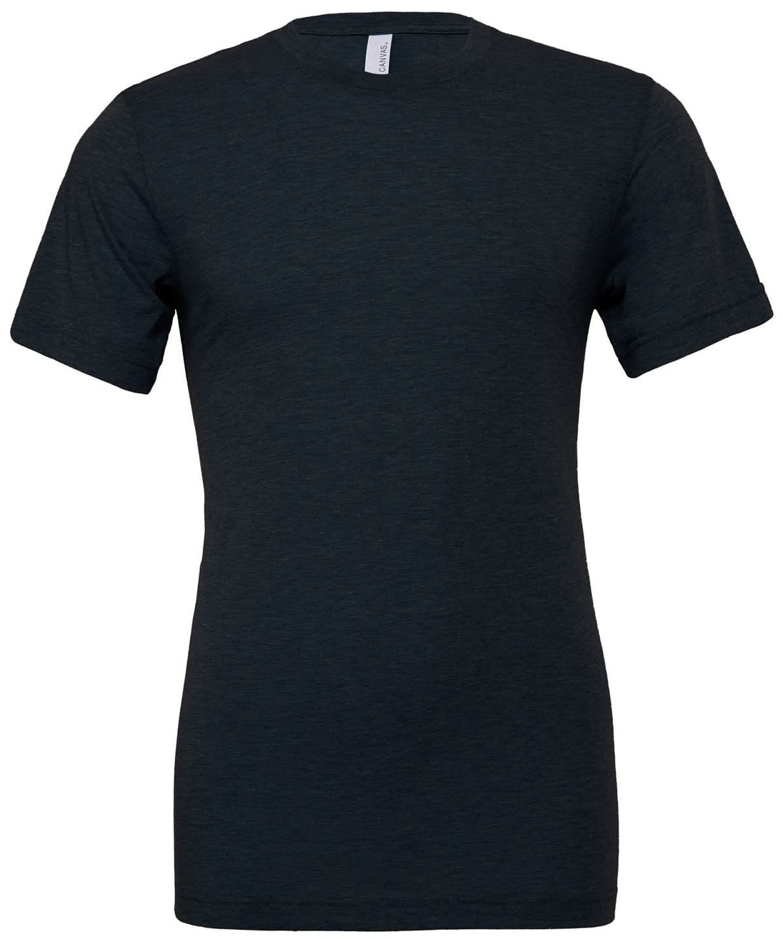 Bella Canvas Unisex triblend crew neck t shirt Solid Navy Triblend CV003 - Solid Navy Triblend - Customisable T-Shirts