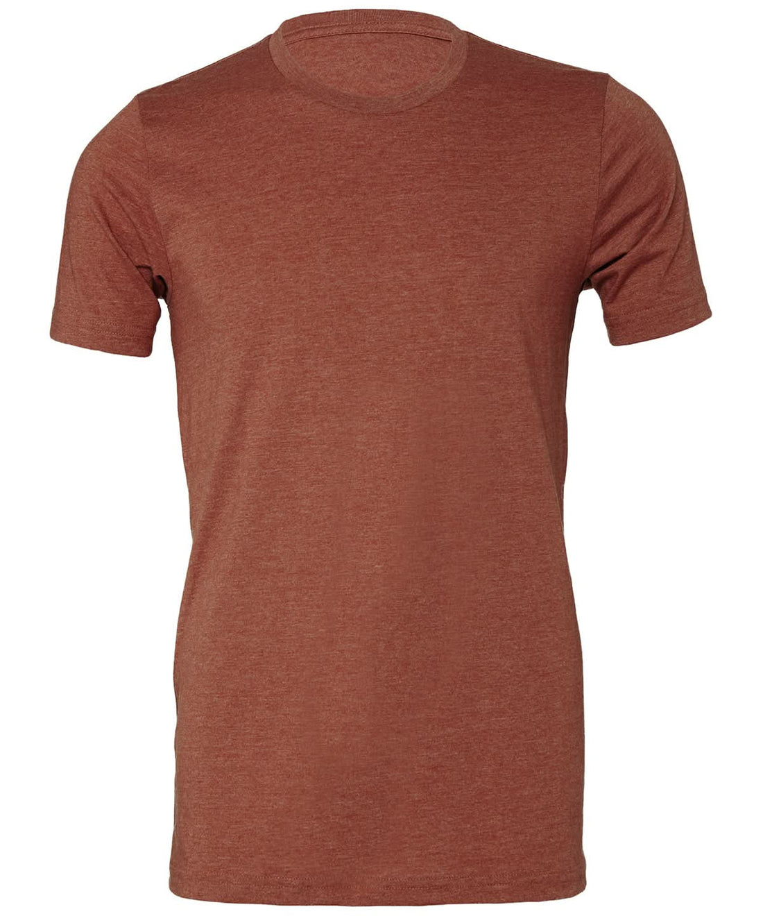 Bella Canvas Unisex heather CVC short sleeve t shirt Heather Clay CV01H - Heather Clay - Customisable T-Shirts