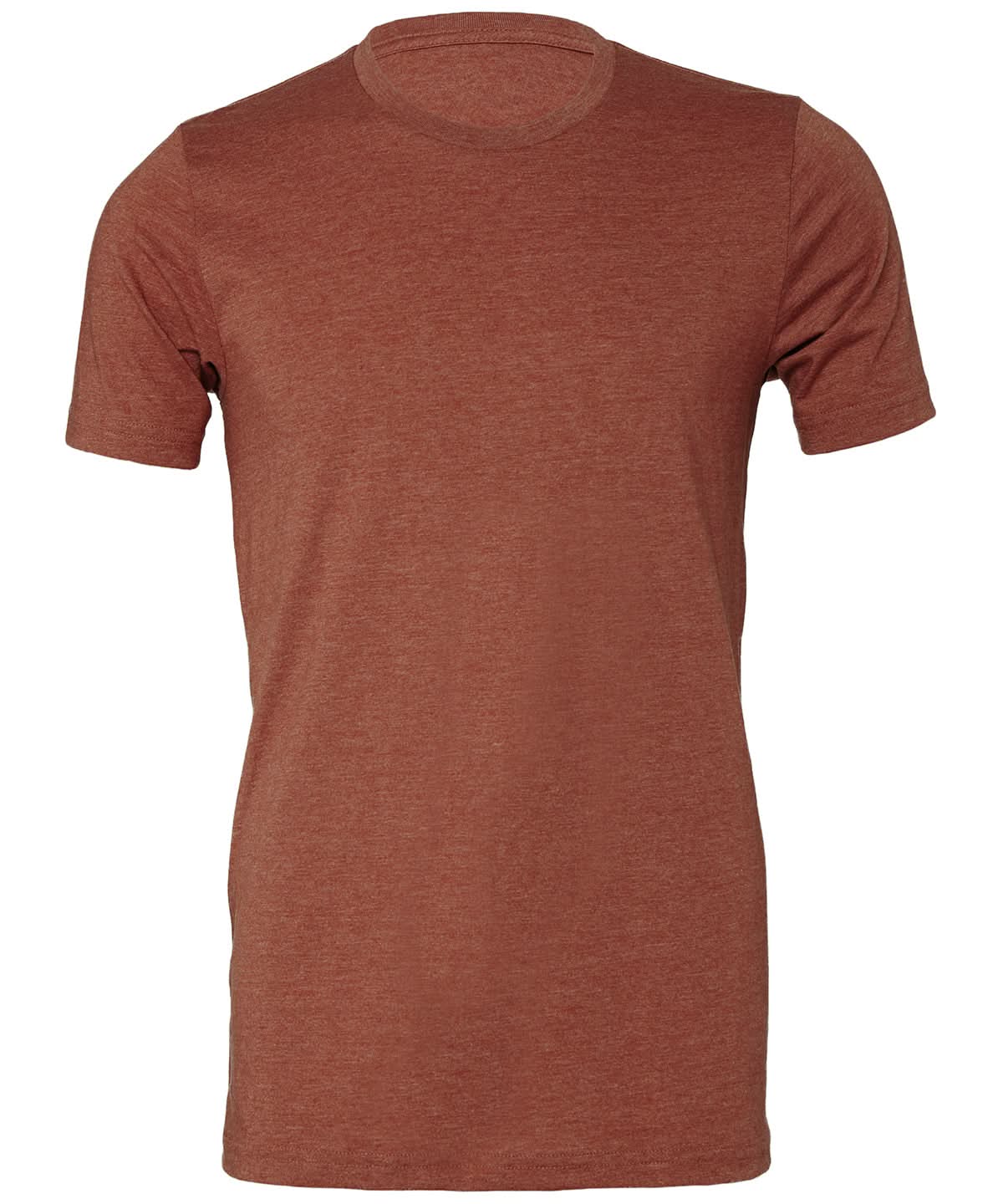 Bella Canvas Unisex heather CVC short sleeve t shirt Heather Clay CV01H - Heather Clay - Customisable T-Shirts