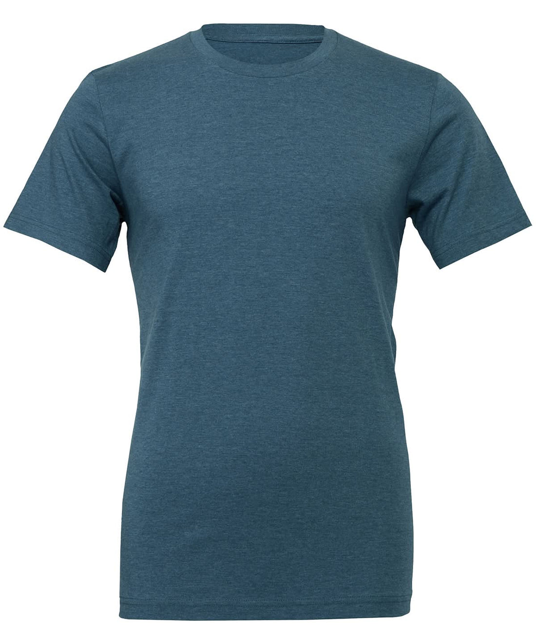 Bella Canvas Unisex heather CVC short sleeve t shirt Heather Deep Teal CV01H - Heather Deep Teal - Customisable T-Shirts
