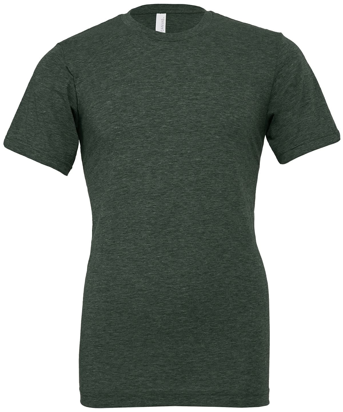 Bella Canvas Unisex heather CVC short sleeve t shirt Heather Forest CV01H - Heather Forest - Customisable T-Shirts