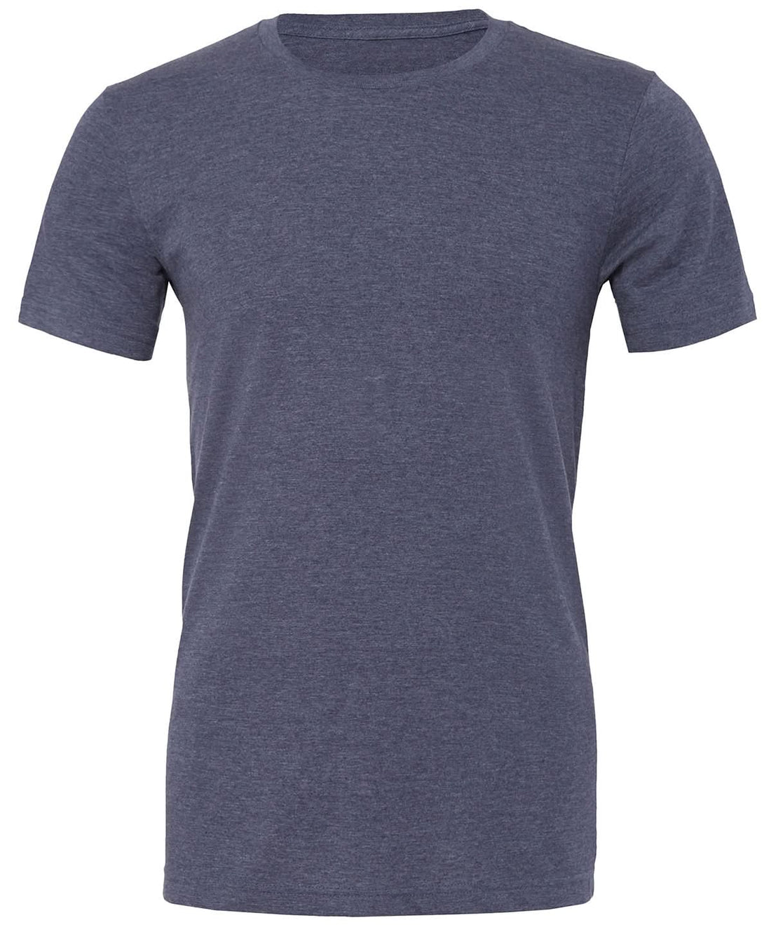 Bella Canvas Unisex heather CVC short sleeve t shirt Heather Navy CV01H - Heather Navy - Customisable T-Shirts