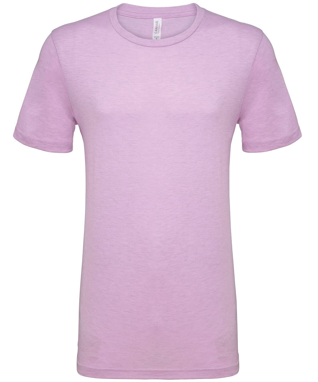 Bella Canvas Unisex heather CVC short sleeve t shirt Heather Prism Lilac CV01H - Heather Prism Lilac - Customisable T-Shirts