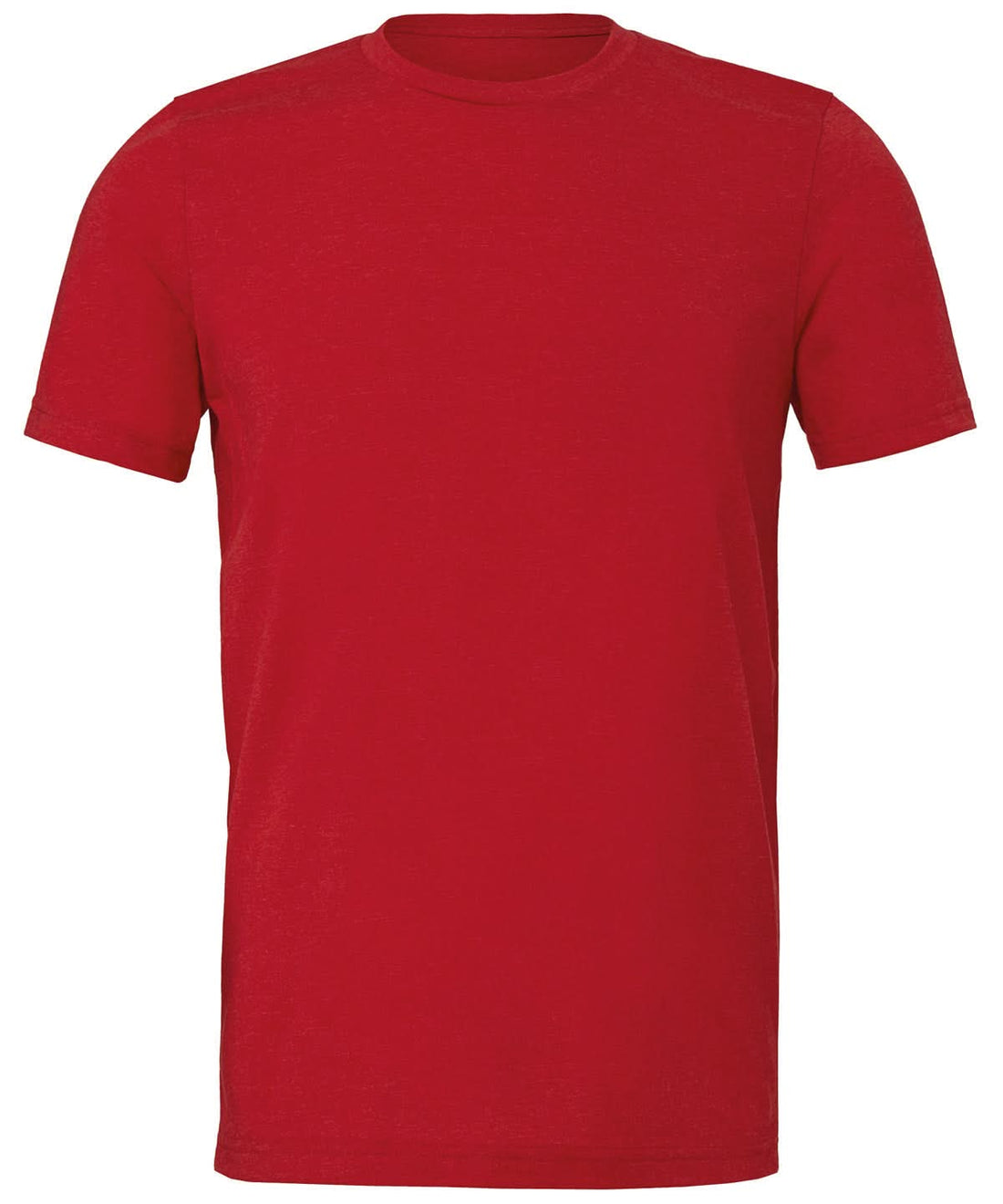 Bella Canvas Unisex heather CVC short sleeve t shirt Heather Red CV01H - Heather Red - Customisable T-Shirts