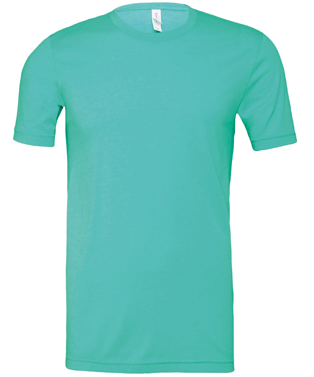 Bella Canvas Unisex heather CVC short sleeve t shirt Heather Sea Green CV01H - Heather Sea Green - Customisable T-Shirts