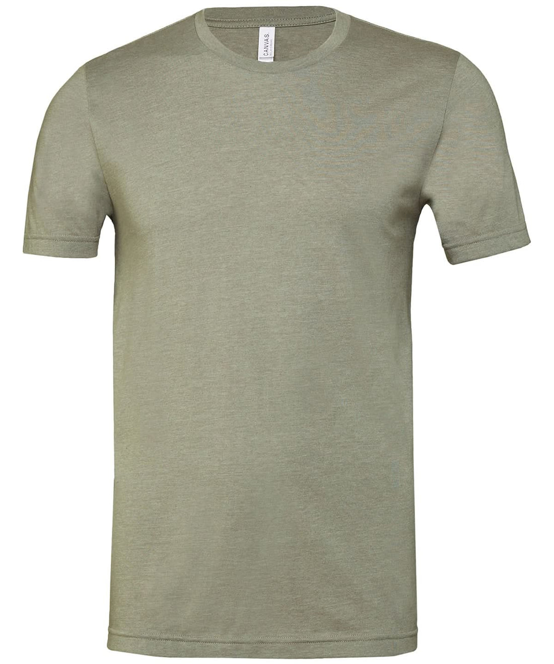 Bella Canvas Unisex heather CVC short sleeve t shirt Heather Stone CV01H - Heather Stone - Customisable T-Shirts