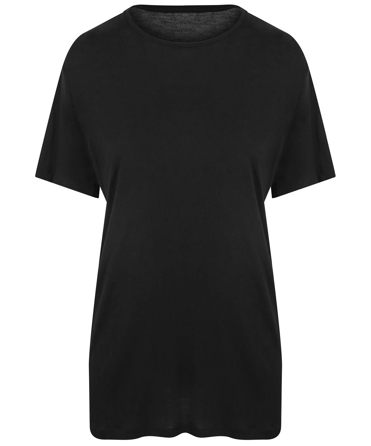 AWDis Ecologie Daintree EcoViscose tee EA002 - Jet Black - Customisable Hi-Vis T-Shirts