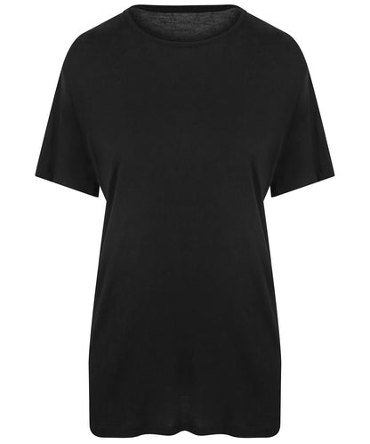 AWDis Ecologie Daintree EcoViscose tee EA002 - Jet Black - Customisable Hi-Vis T-Shirts