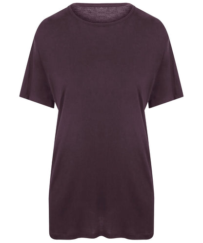 AWDis Ecologie Daintree EcoViscose tee EA002 - Wild Mulberry - Customisable Hi-Vis T-Shirts