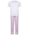 White/Pink/White Stripe