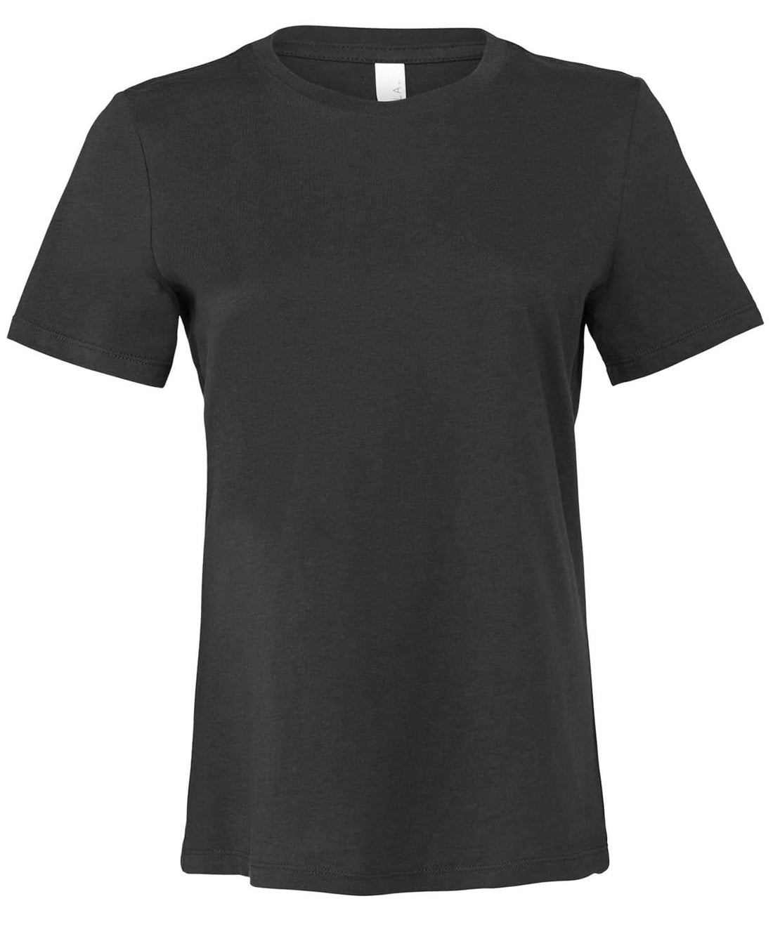 Bella Canvas Womens relaxed Jersey short sleeve tee Dark Grey BE046 - Dark Grey - Customisable T-Shirts
