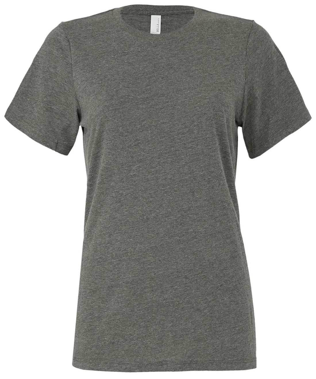 Bella Canvas Womens relaxed Jersey short sleeve tee Deep Heather BE046 - Deep Heather - Customisable T-Shirts