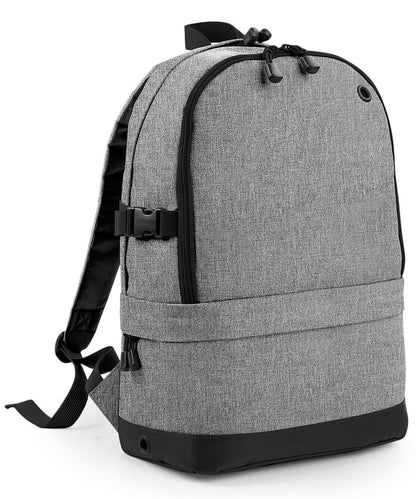 Bagbase Athleisure pro backpack BG550 - Grey Marl One size - Customisable Bags