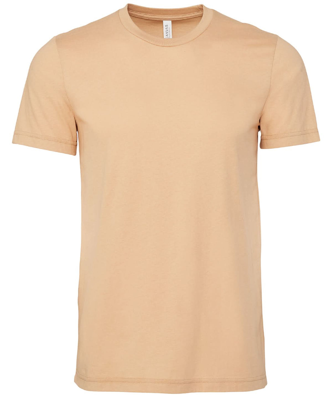 Bella Canvas Unisex Jersey crew neck t shirt Sand Dune CV001 - Sand Dune - Customisable T-Shirts