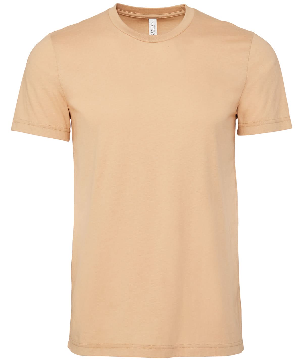 Bella Canvas Unisex Jersey crew neck t shirt Sand Dune CV001 - Sand Dune - Customisable T-Shirts
