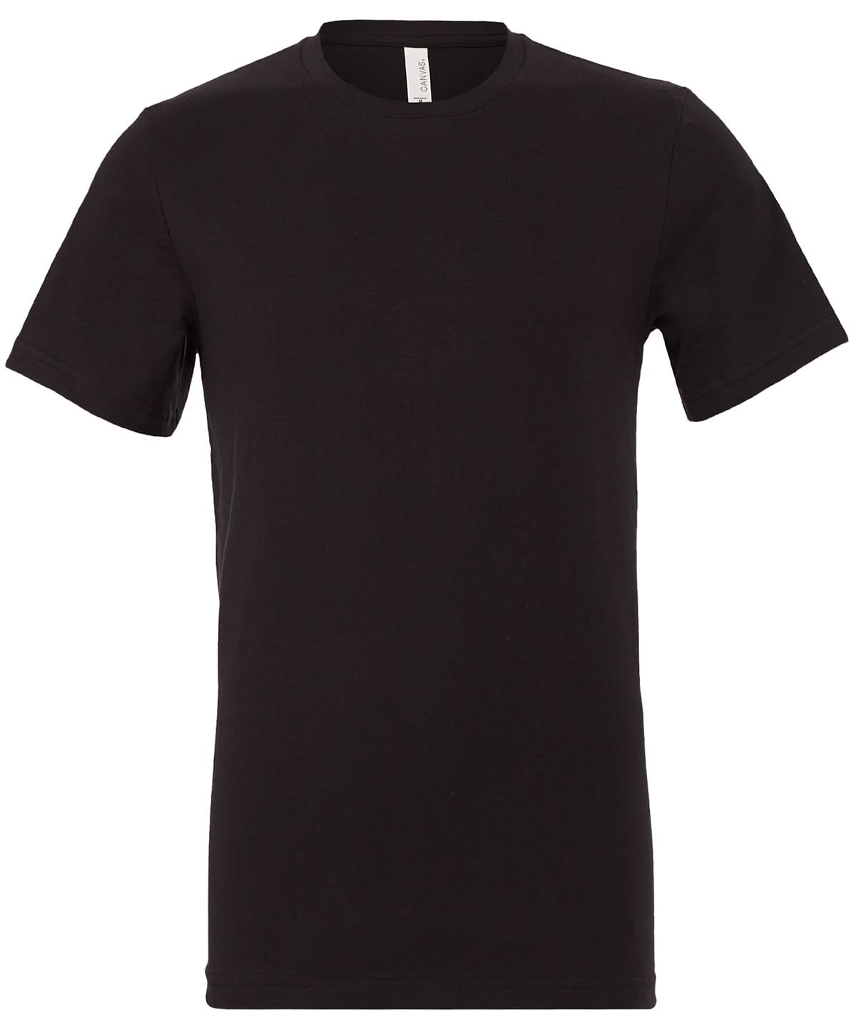 Bella Canvas Unisex Jersey crew neck t shirt Vintage Black CV001 - Vintage Black - Customisable T-Shirts