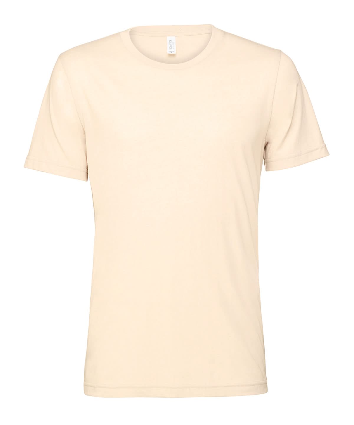 Bella Canvas Unisex heather CVC short sleeve t shirt Heather Dust CV01H - Heather Dust - Customisable T-Shirts