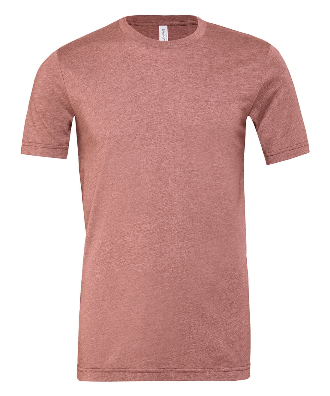 Bella Canvas Unisex heather CVC short sleeve t shirt Heather Mauve CV01H - Heather Mauve - Customisable T-Shirts
