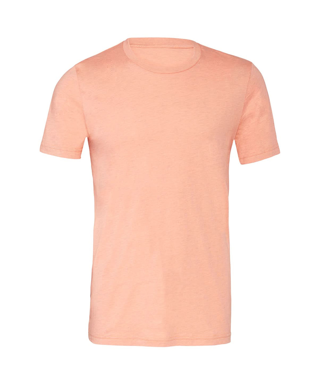 Bella Canvas Unisex heather CVC short sleeve t shirt Heather Sunset CV01H - Heather Sunset - Customisable T-Shirts