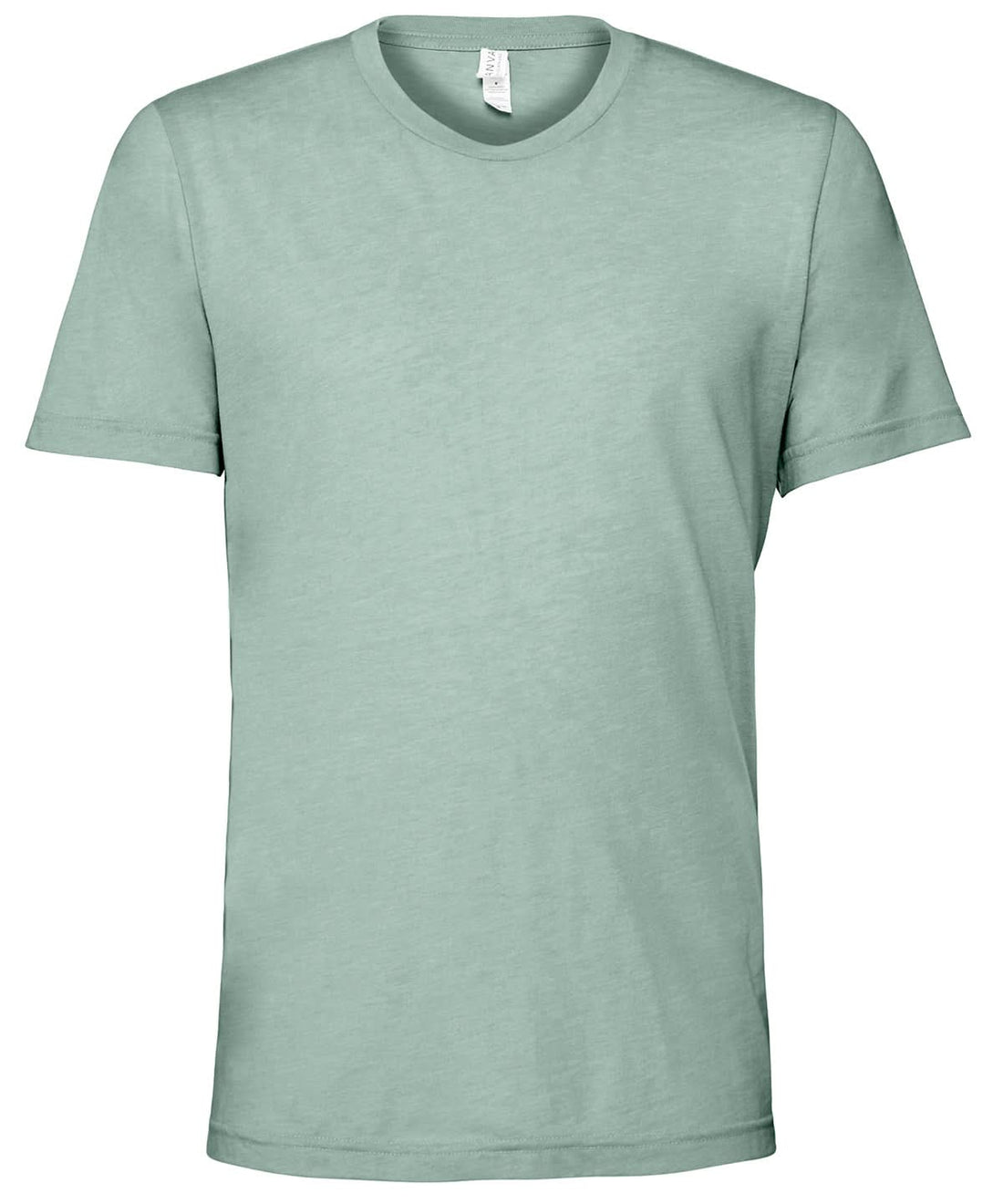 Bella Canvas Unisex triblend crew neck t shirt Dusty Blue Triblend CV003 - Dusty Blue Triblend - Customisable T-Shirts