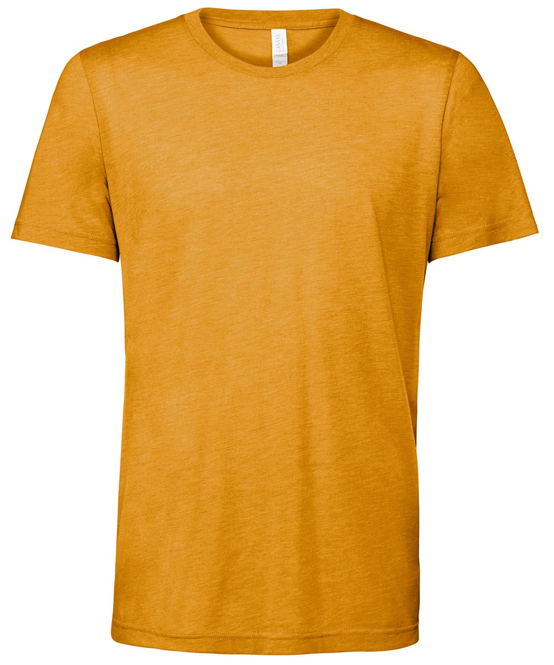 Bella Canvas Unisex triblend crew neck t shirt Mustard Triblend CV003 - Mustard Triblend - Customisable T-Shirts