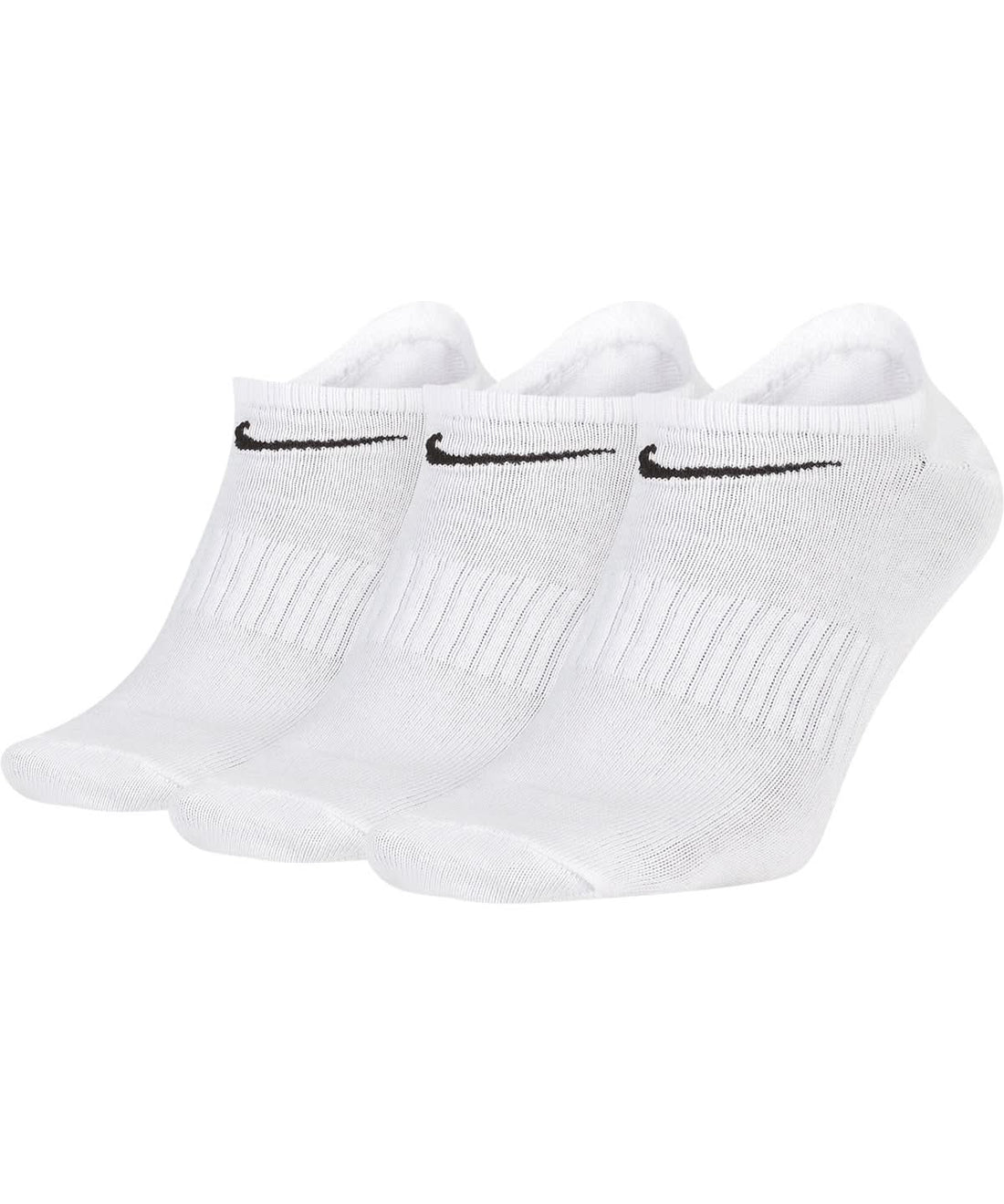 Nike everyday lightweight no show sock 3 pairs nk185 - White - Customisable Socks