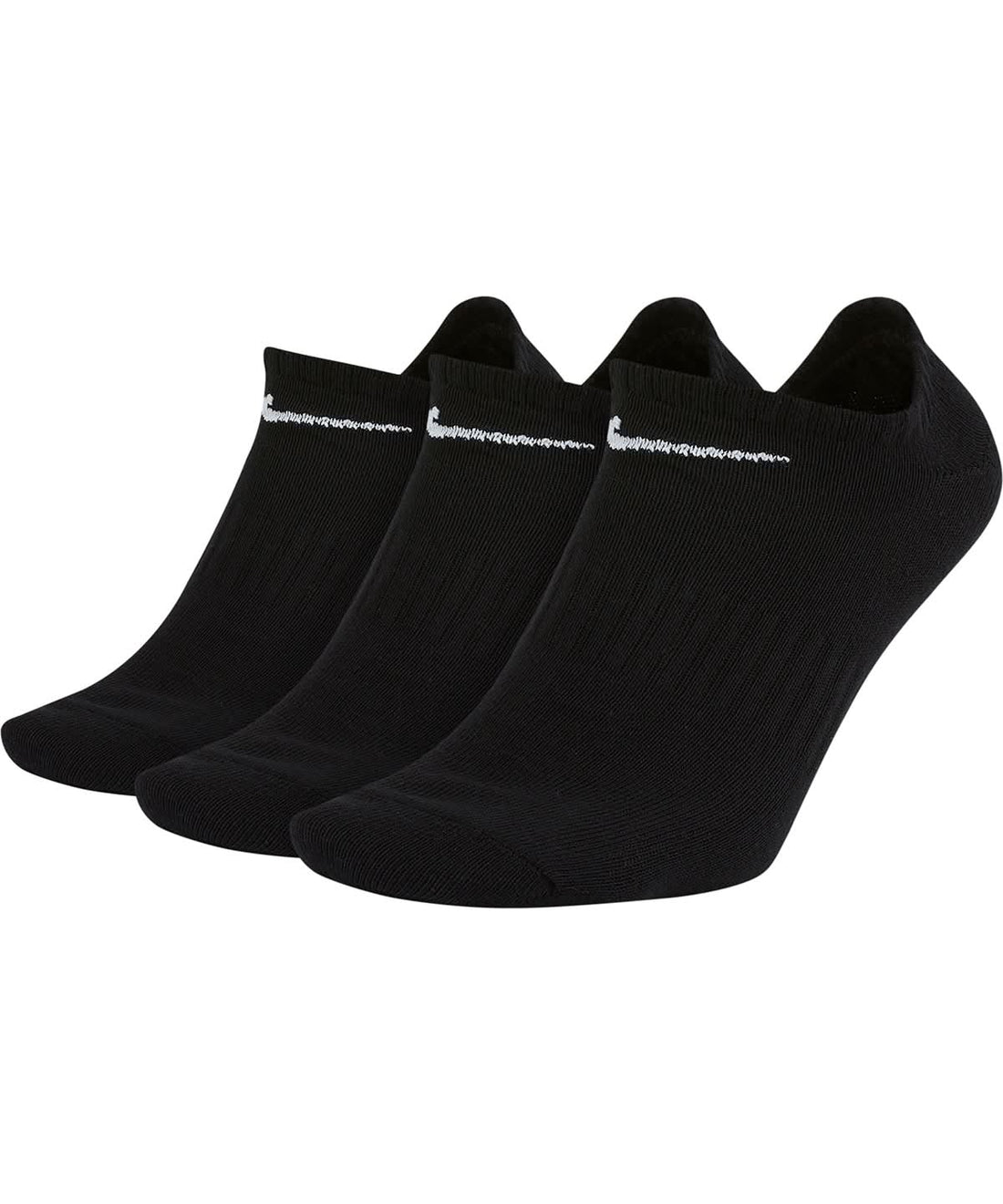 Nike everyday lightweight no show sock 3 pairs nk185 - Black - Customisable Socks