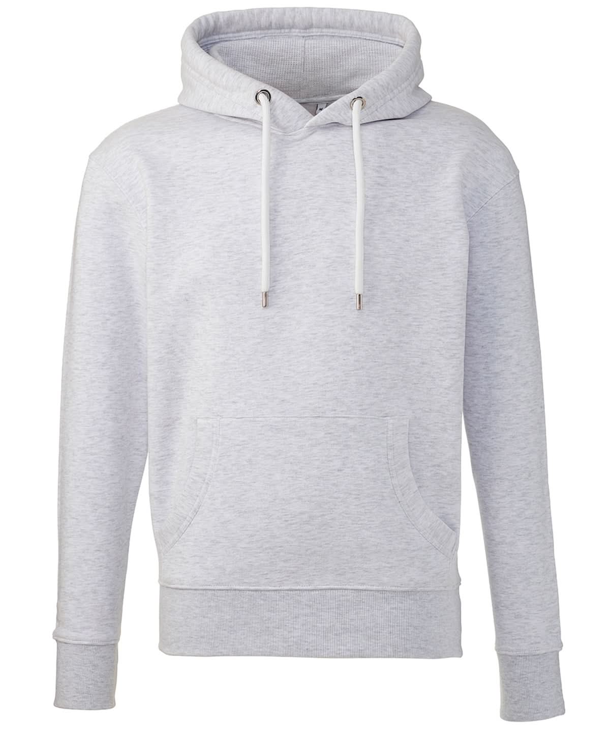 Anthem Mens hoodie Ash Grey AM001 - Ash Grey - Customisable Hoodies