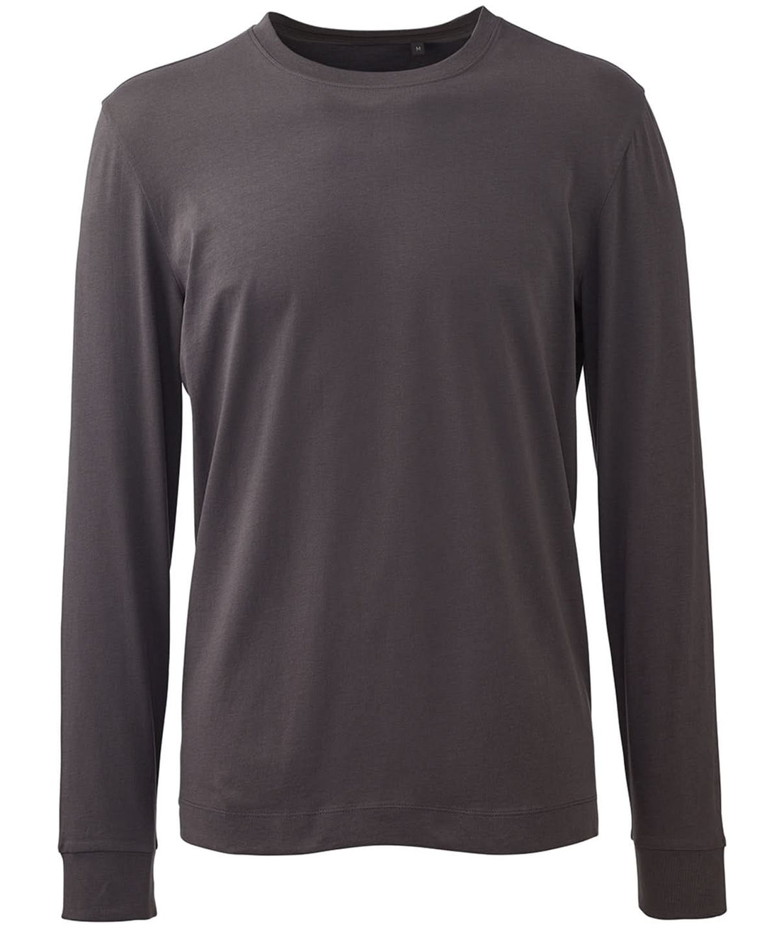 Anthem Mens long sleeve t shirt AM011 - Charcoal - Customisable T-Shirts