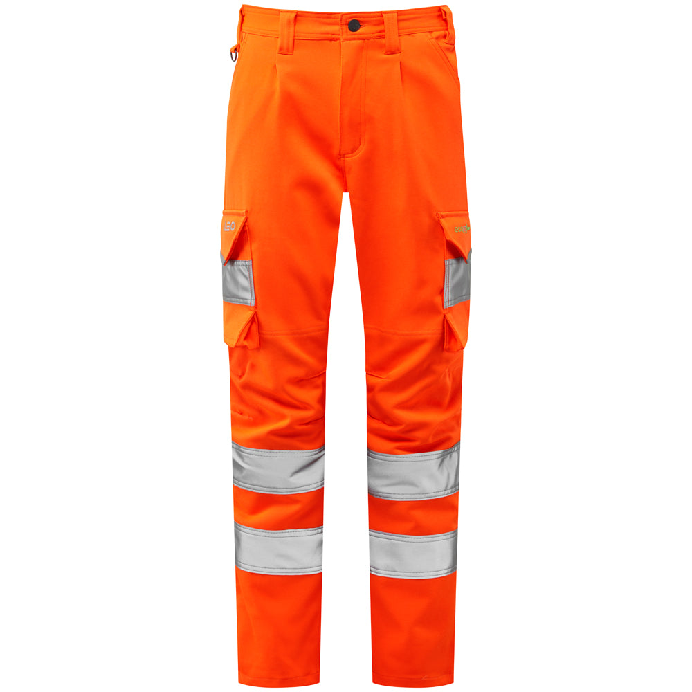 EcoViz Womens Stretch Cargo Trouser Beckamoor CL04 - - Customisable Hi-Vis Shorts &amp; Trousers