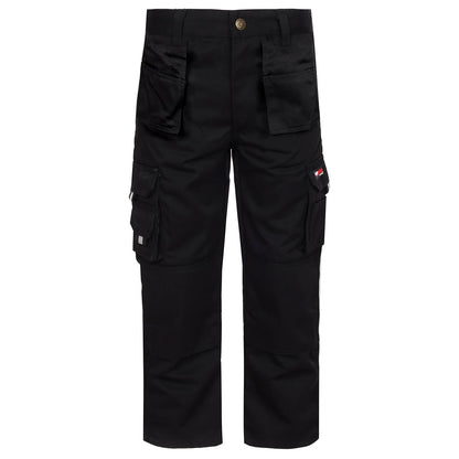TUFFSTUFF JUNIOR PRO WORK TROUSERS - BLACK - Customisable CHILDRENSWEAR