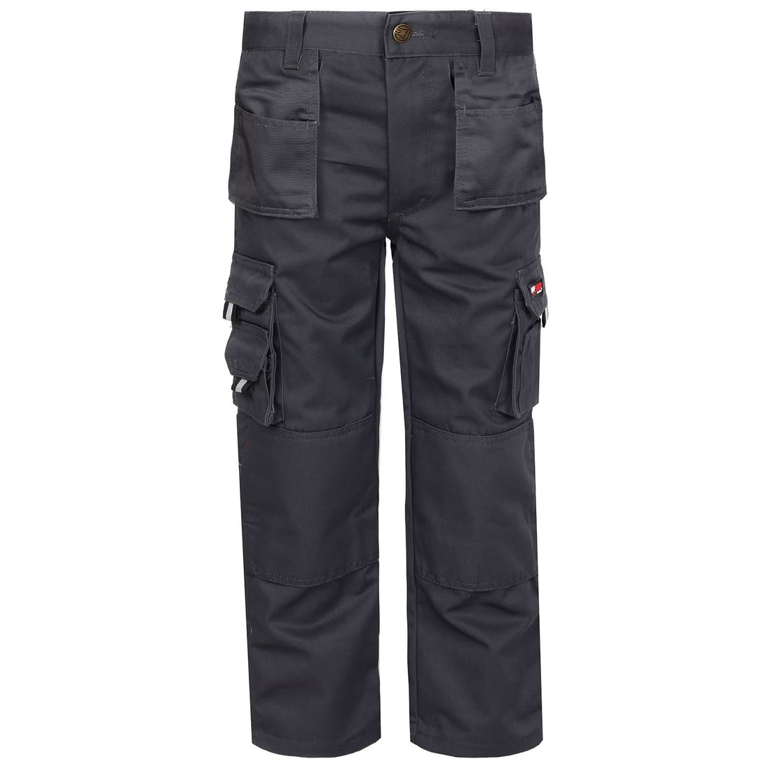 TUFFSTUFF JUNIOR PRO WORK TROUSERS - GREY - Customisable CHILDRENSWEAR