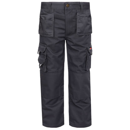 TUFFSTUFF JUNIOR PRO WORK TROUSERS - GREY - Customisable CHILDRENSWEAR