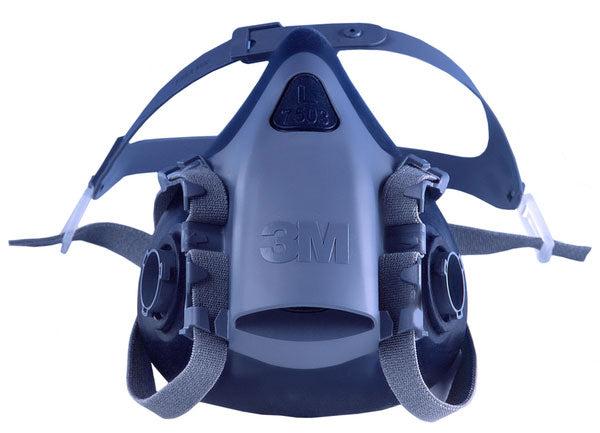 M Silicone Half Mask - Blue - Customisable Respiratory Protection